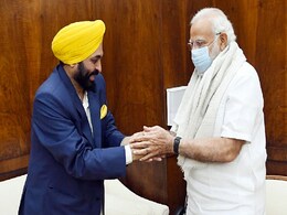 PM Wishes Punjab Chief Minister Bhagwant Mann On His Birthday PM Wishes Punjab Chief Minister Bhagwant Mann On His Birthday