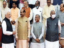 PM Modi, Mallikarjun Kharge Bid Farewell To 72 Rajya Sabha MPs PM Modi, Mallikarjun Kharge Bid Farewell To 72 Rajya Sabha MPs