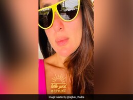 Kareena Kapoor Wishes "Good Morning" From The Maldives Kareena Kapoor Wishes "Good Morning" From The Maldives