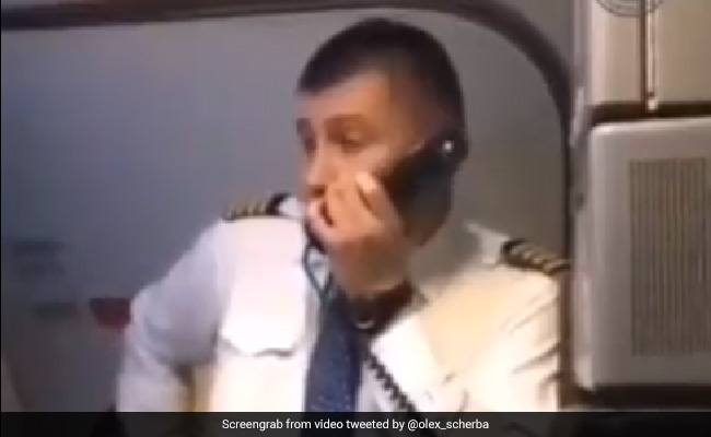 Russian Pilot Tells Passengers War In Ukraine "Is A Crime", Video Goes Viral