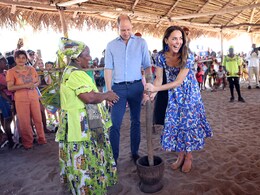 Prince William And Kate Dance With Locals, Make Chocolate In Belize