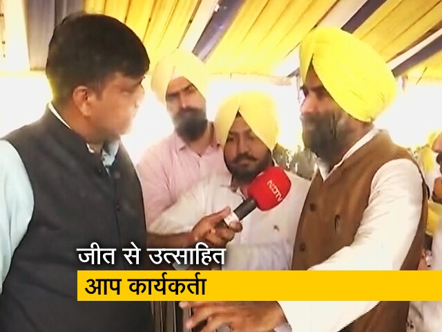 पंजाब में जीत से उत्‍साहित AAP कार्यकर्ता, कहा- 2024 में केजरीवाल को बनाएंगे पीएम 