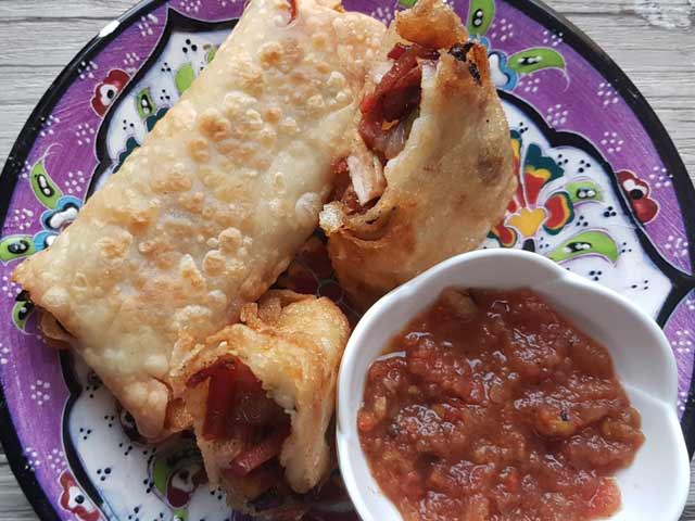 Chicken Spring Roll Recipe | How To Make Chicken Spring Roll