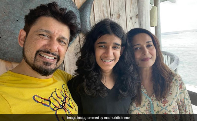 "God Bless You Son": Madhuri Dixit's Birthday Wish For Son Ryan