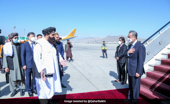 Chinese Foreign Minister Arrives In Afghanistan Ahead Of Regional Meeting