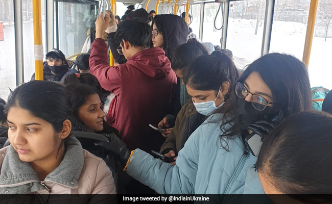 India Asks Stranded Indians To Leave Ukraine Using Evacuation Corridors