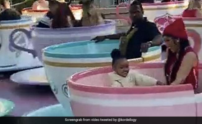 Viral: How Cardi B's Security Guard Enjoyed A Fun Ride With A Poker Face