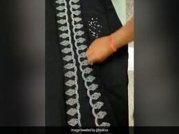 Gold Worth Rs 18 Lakh, Concealed As Beads On <i>Burqa</i>, Seized In Hyderabad Gold Worth Rs 18 Lakh, Concealed As Beads On <i>Burqa</i>, Seized In Hyderabad