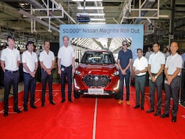 50,000th Nissan Magnite Rolls Off The Production Line 50,000th Nissan Magnite Rolls Off The Production Line