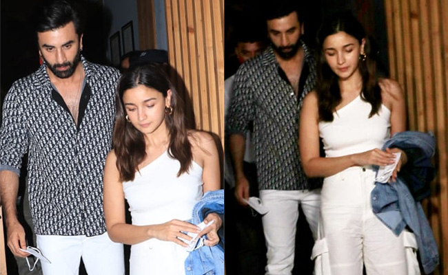 Ranbir Kapoor Steps Out With Alia Bhatt Looking Snazzy In A Rs 90K Dior Shirt And Nike Sneakers