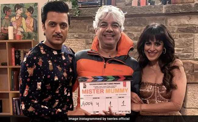 Sponsored: Riteish Deshmukh And Genelia D'Souza Begin <i>Mister Mummy</i> Filming