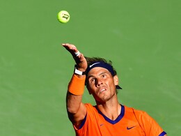 Rafael Nadal Back In Training After Four-Week Rib Injury Layoff