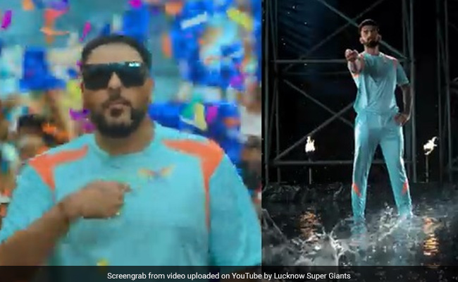 IPL 2022: लखनऊ सुपर जायंट्स की जर्सी लॉन्च, थीम सांग में बादशाह ने जमाया रंग, देखें Video
