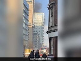 London Fire Brigade Tackle Blaze In High-Rise, 10 Engines At Spot London Fire Brigade Tackle Blaze In High-Rise, 10 Engines At Spot