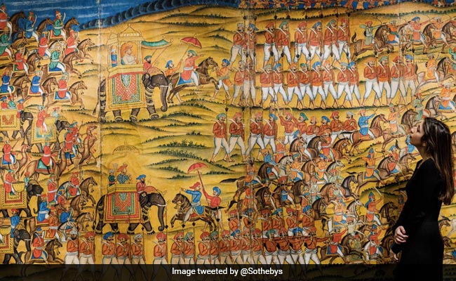 Painting of Tipu Sultan's Historic Victory Over British Sold In UK For Rs 6 Crore