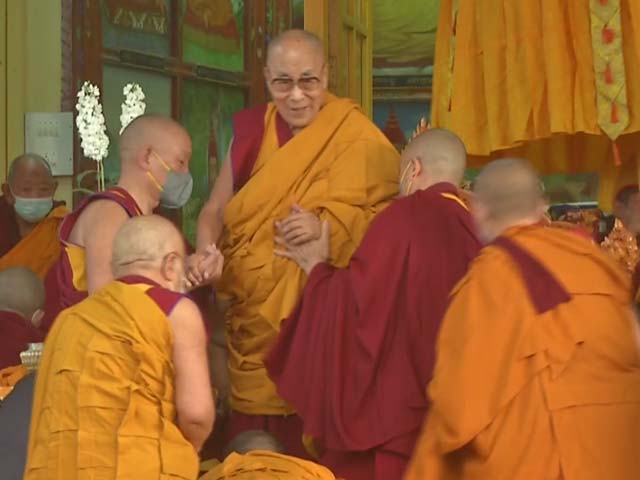 Dalai Lama Makes First Public Appearance After Two Years In Dharamshala