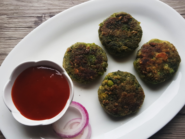Matar Kebab Recipe | How To Make Matar Kebab