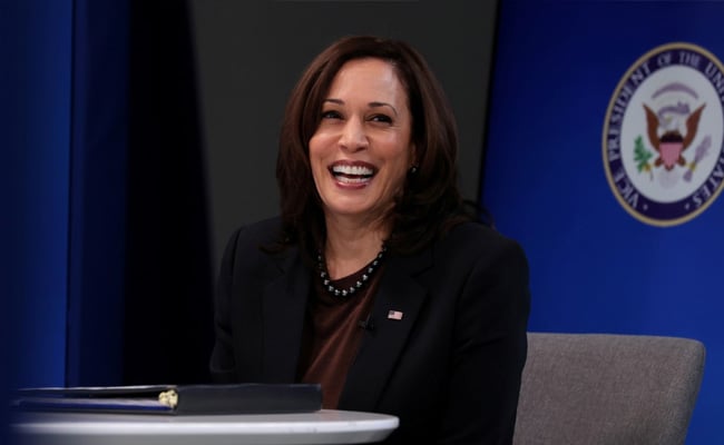 "Utterly Inappropriate": Kamala Harris Roasted For Laughing When Asked About Ukrainian Refugees