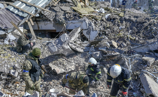 Dozens Killed After Russian Rockets Hit Military Barracks In South Ukraine