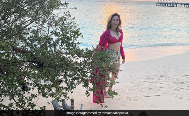 मालदीव में चिल कर रही हैं बाहुबली की एक्ट्रेस तमन्ना, PHOTOS पर फैन्स ने जमकर बरसाया प्यार