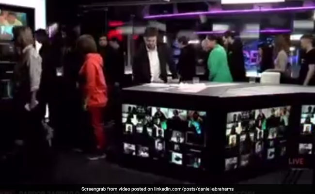 "No To War": Entire Staff Of Russian TV Channel Resigns Live On-Air