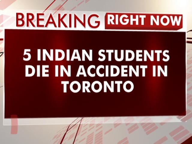 Five Indian Students Killed In Road Accident In Canada