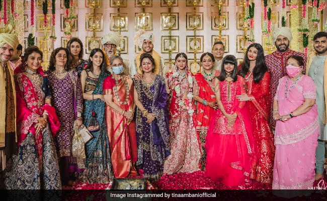 Spot The Bachchans In Anmol Ambani-Khrisha Shah's Wedding Album