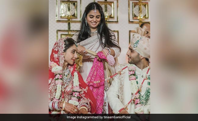 Spotted: Isha Ambani In New Pics From Cousin Anmol's Wedding