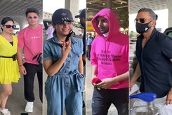 Rashmika Mandanna And Others At Airport Rashmika Mandanna And Others At Airport