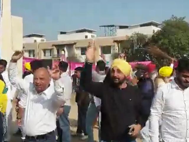 Early Celebrations Start Outside Bhagwat Mann's Residence - NDTV Reporter Diaries