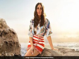 Kareena Kapoor Redefines Nautical Chic In Her Printed Shirt And Striped Mini Skirt Kareena Kapoor Redefines Nautical Chic In Her Printed Shirt And Striped Mini Skirt