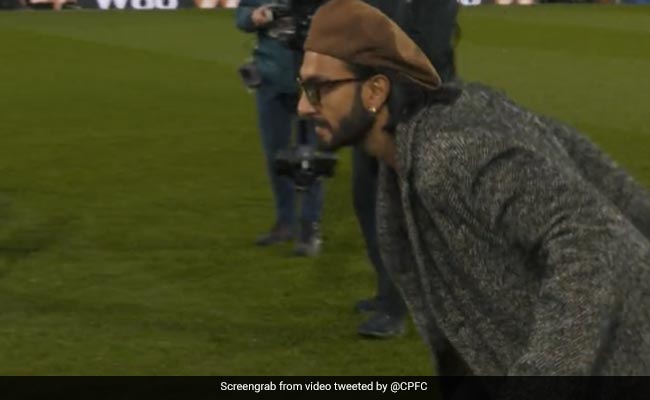 Watch: Ranveer Singhs Penalty In Socks During Premier League Game Leaves Crowd In Splits