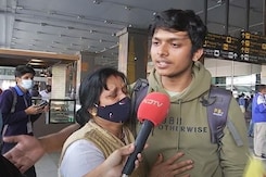 "It Was Like Hell": Indian Student From Ukraine After Landing In Delhi "It Was Like Hell": Indian Student From Ukraine After Landing In Delhi