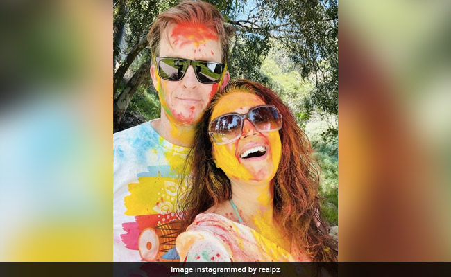 Preity Zinta And Gene Goodenough Celebrate Their First "Big Desi" Holi As "New Parents"