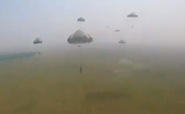 Watch: Army Paratroopers Jump Off Plane In Hair-Raising Airborne Exercise