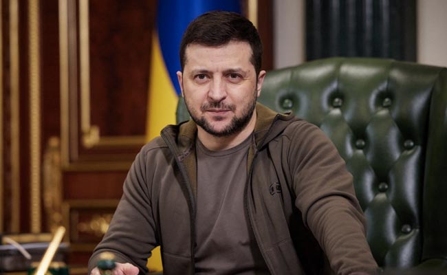 Ukraine President Volodymyr Zelensky's Famous Fleece Sells For $110,000 At Charity Auction