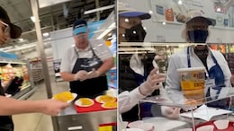 Viral Video: Man Pranks Food Samplers By Running Way With Free Food; Internet Is In Splits