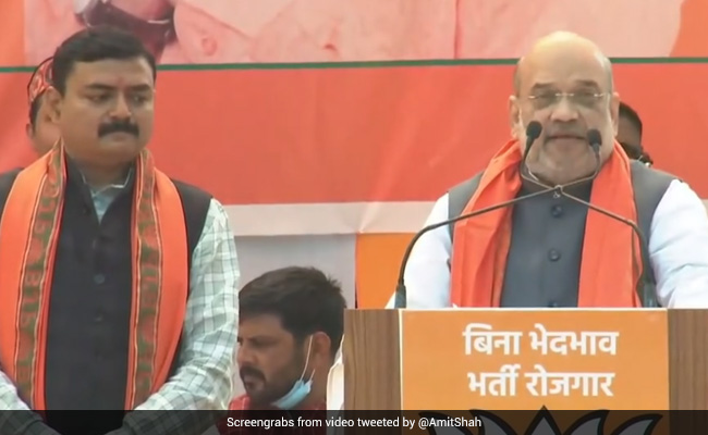 Elect Candidates Who Have Values Of Service In Their DNA: Amit Shah In UP