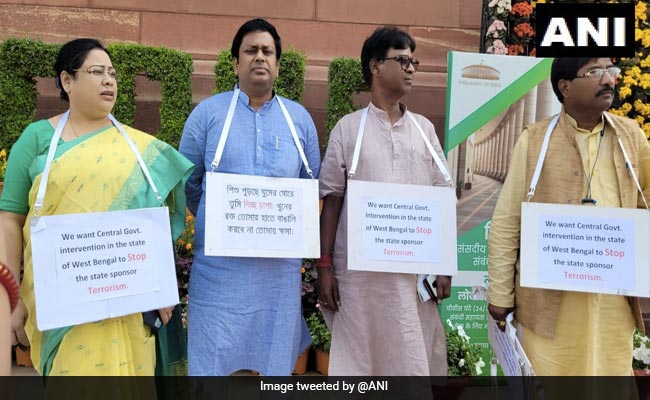 BJP MPs In Lok Sabha Attack West Bengal Government On Birbhum Violence