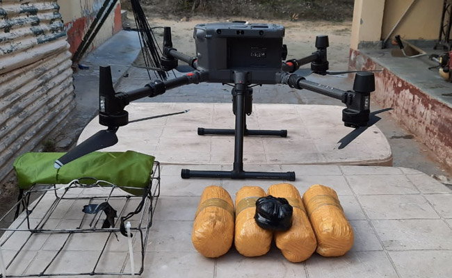 Drone Shot Down Along India-Pakistan Border In Punjab