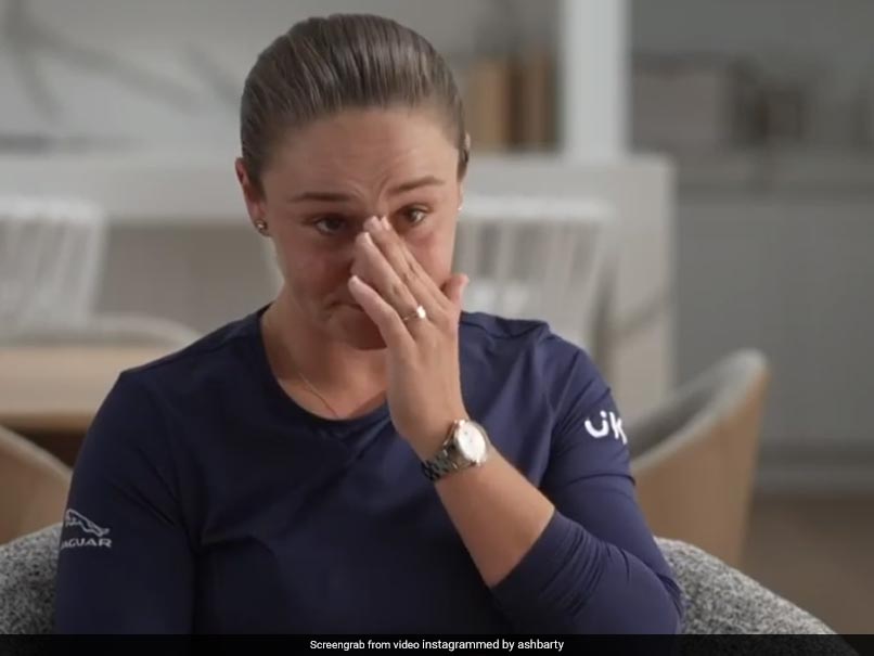 Tennis World No. 1 Ashleigh Barty Retires At 25. Watch Her Tearful Message