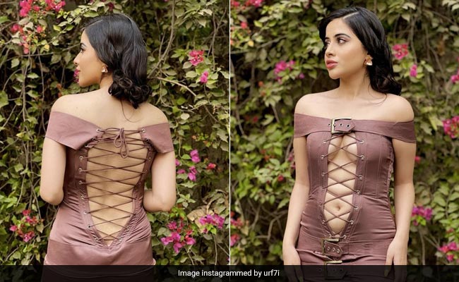 For Urfi Javed, One Set Of Cutouts And Lace-Up Detailing Simply Isn't Enough