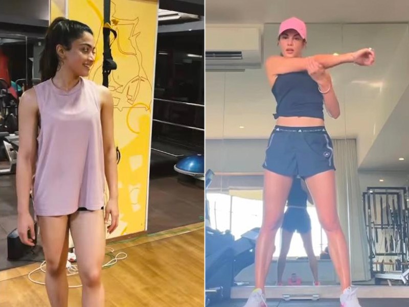 Jacqueline Fernandez And Rashmika Mandanna Are Giving Us Inspiration With Their Workout Outfits