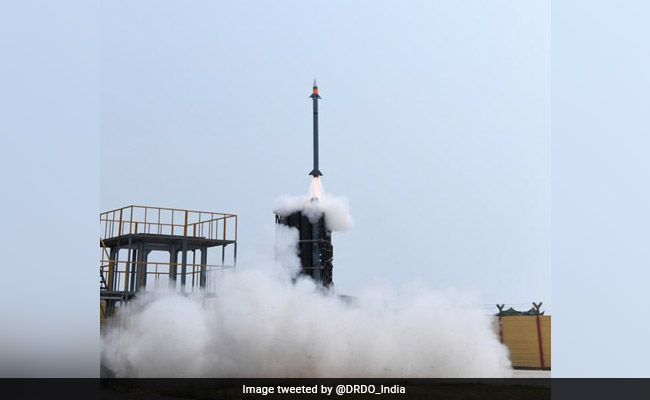 India Successfully Test-Fires 2 More Surface-To-Air Missiles Off Odisha Coast