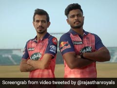 Rajasthan Royals Unveil New Jersey Ahead Of IPL 2022