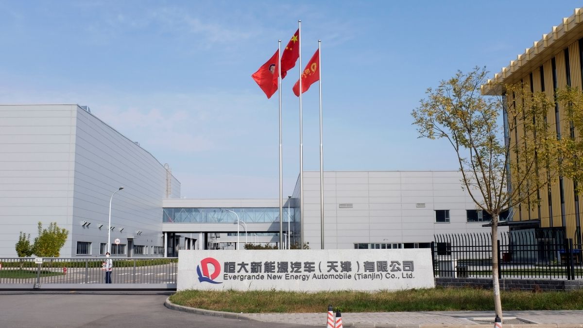 China Evergrande EV Unit To Raise $347 Million From Share Sale To Fund Production