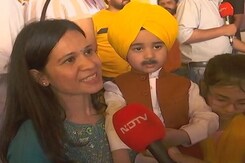 Baby Bhagwant Mann At Punjab Chief Minister's Oath Ceremony Baby Bhagwant Mann At Punjab Chief Minister's Oath Ceremony