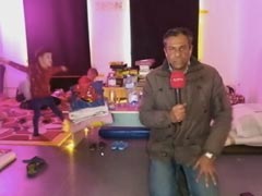 Child Interrupts NDTV Reporter's Live Broadcast From Ukraine