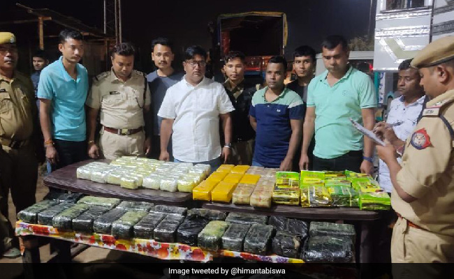 In Major Haul, Drugs Worth Rs 100 Crore Seized In Assam; 2 Arrested