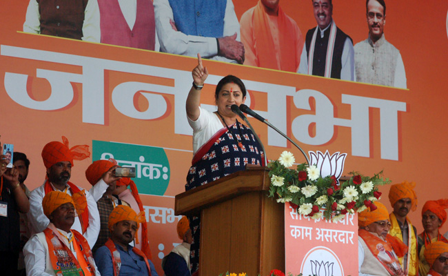 "She Blew It...": Smriti Irani Takes On Priyanka Gandhi, Brother Rahul